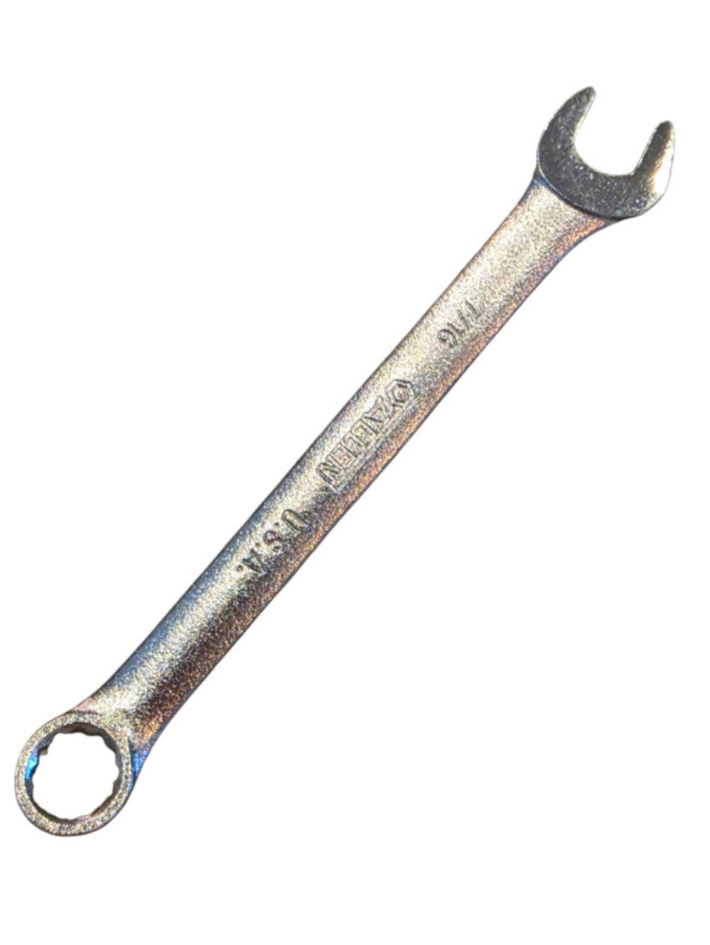 Vintage 7/16" Combination Wrench Drop Forged Alloy Allen Made in USA